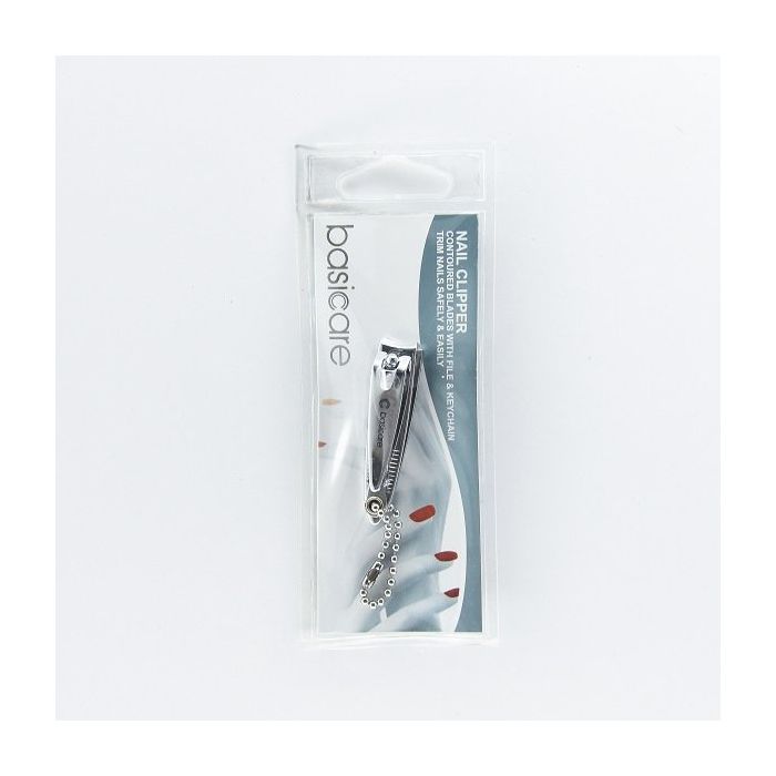 BASICARE NAIL CLIPPER WITH FILE 1026