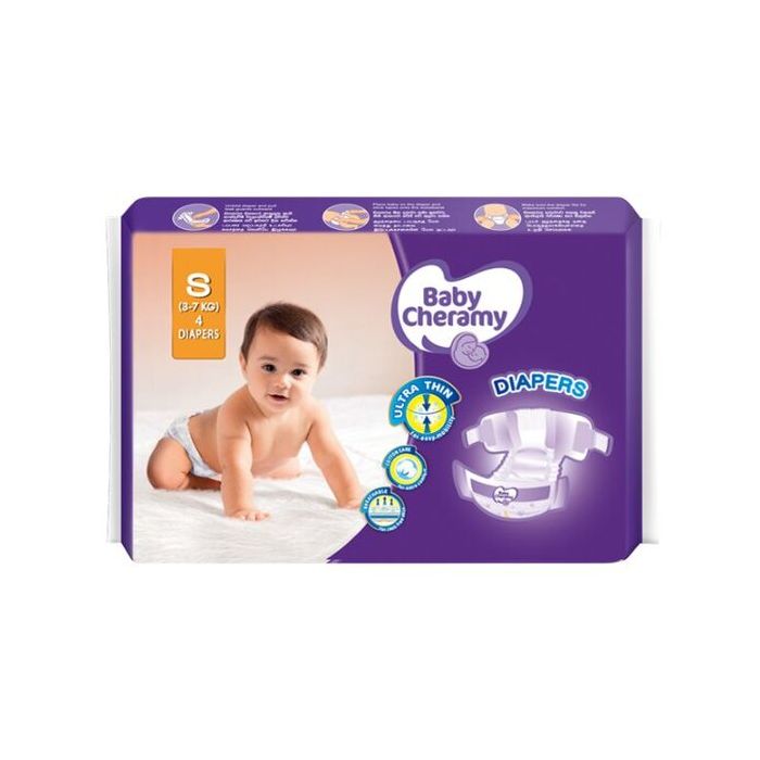BABY CHERAMY BABY DIAPERS ( S ) 4S