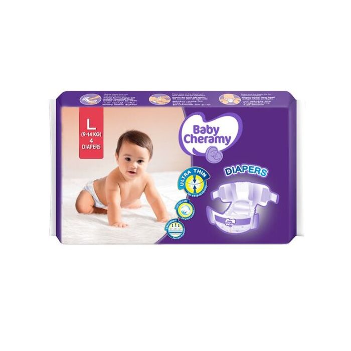 BABY CHERAMY BABY DIAPERS (L) 4S 