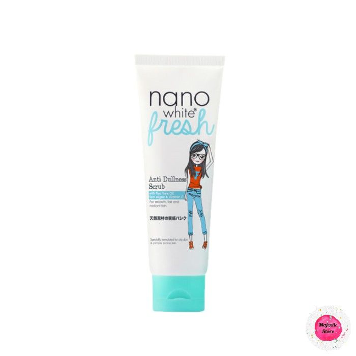 NANO WHITE FRESH ANTI DULLNESS SCRUB 80G