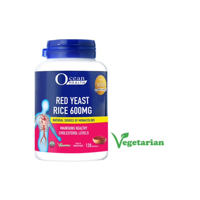 OCEAN HEALTH RED YEAST RICE 600MG 120S