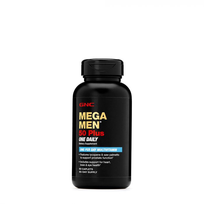 GNC MEGA MEN 50PLUS DAILY 60CAP 179522