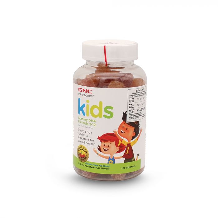 GNC KIDS DHA FOR KIDS 2-12 120GUM 102821
