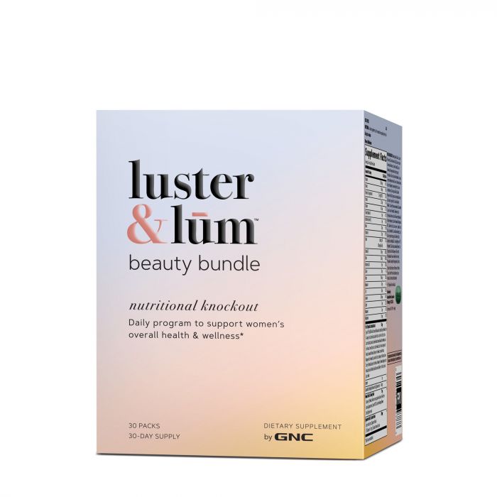 GNC LUSTER & LUM BEAUTY BUNDLE 219055