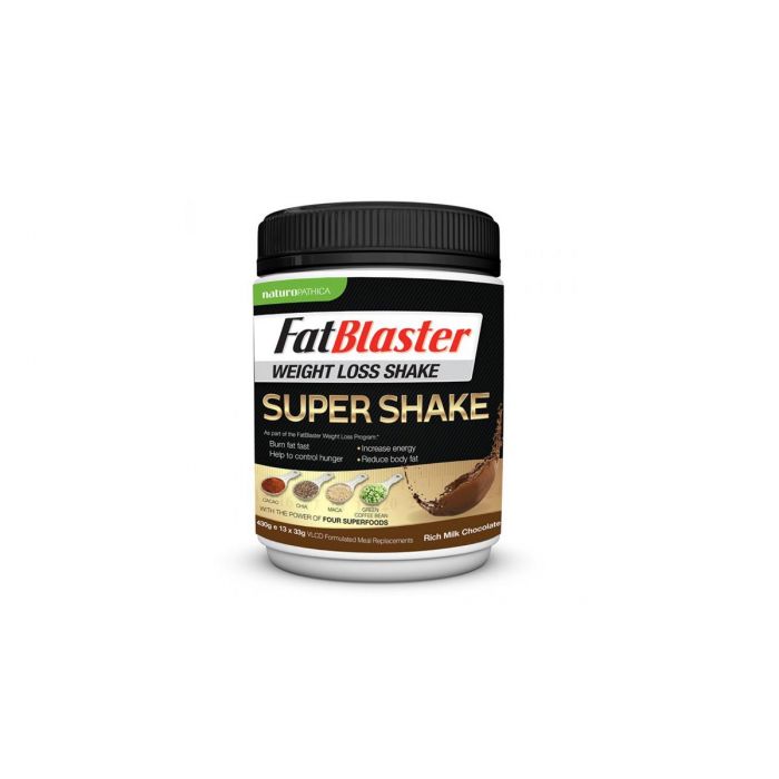 NATUROPATHICA FATBLASTER SHAKE RICH MILK CHOCO 430G