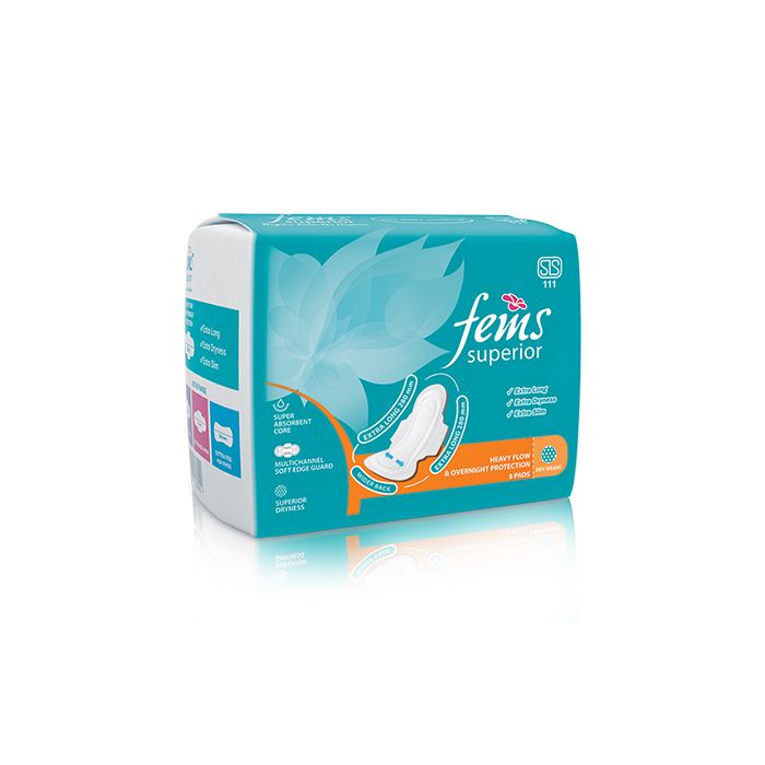 FEMS SUPERIOR HEAVY FLOW PROTECTION 8S