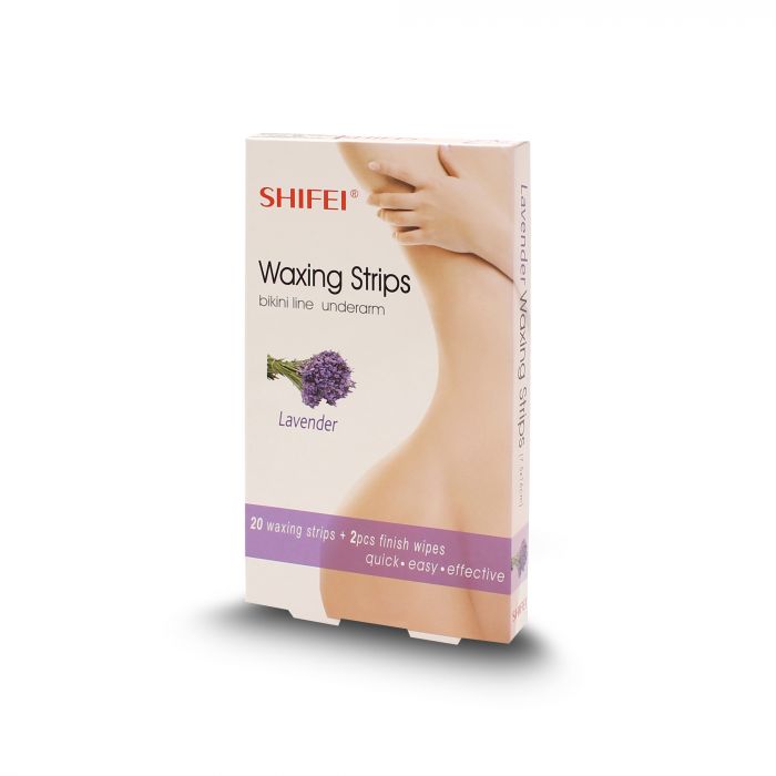 SHIFEI BIKINI WAXING STRIPS LAVENDER 20S
