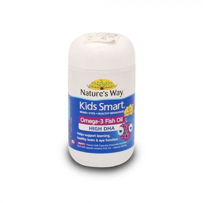NATURESWAY KIDS SMART FISHOIL 50GELS
