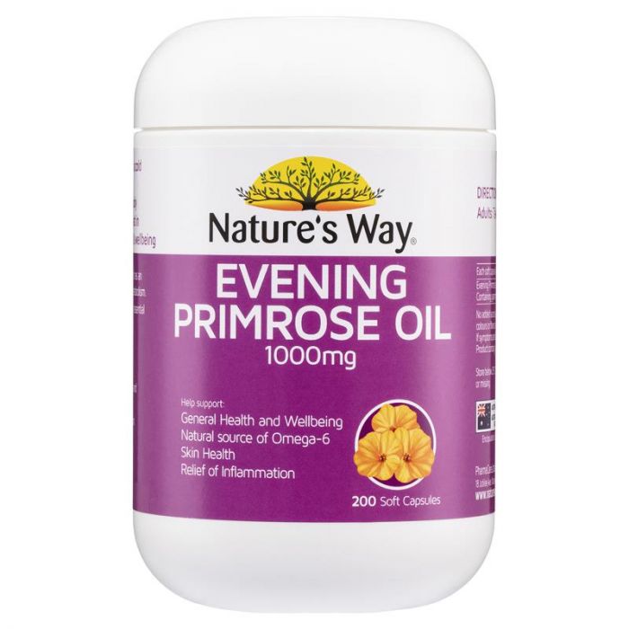 NATURES WAY EVENING PRIMROSE OIL 200S