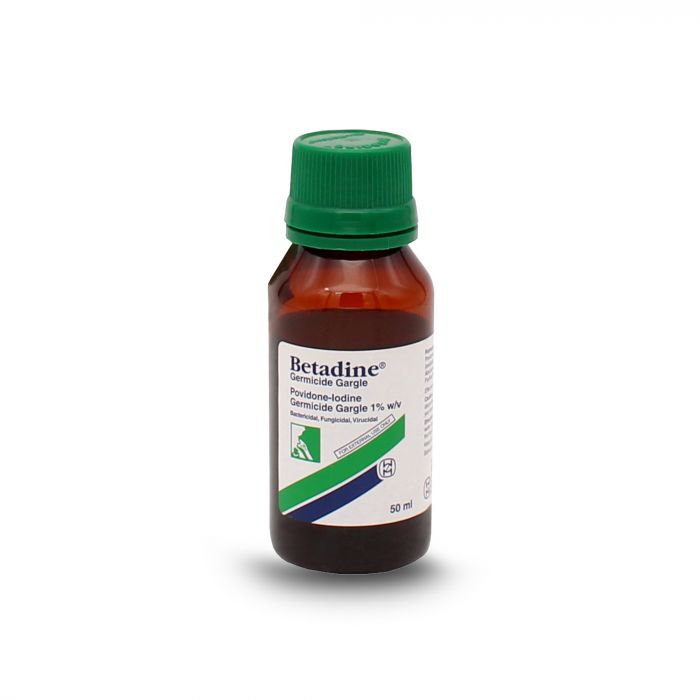BETADINE GARGLE 50ML 1%
