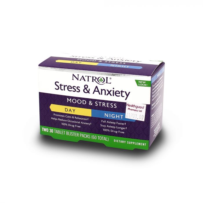 NATROL STRESS & ANXIETY 30 TAB
