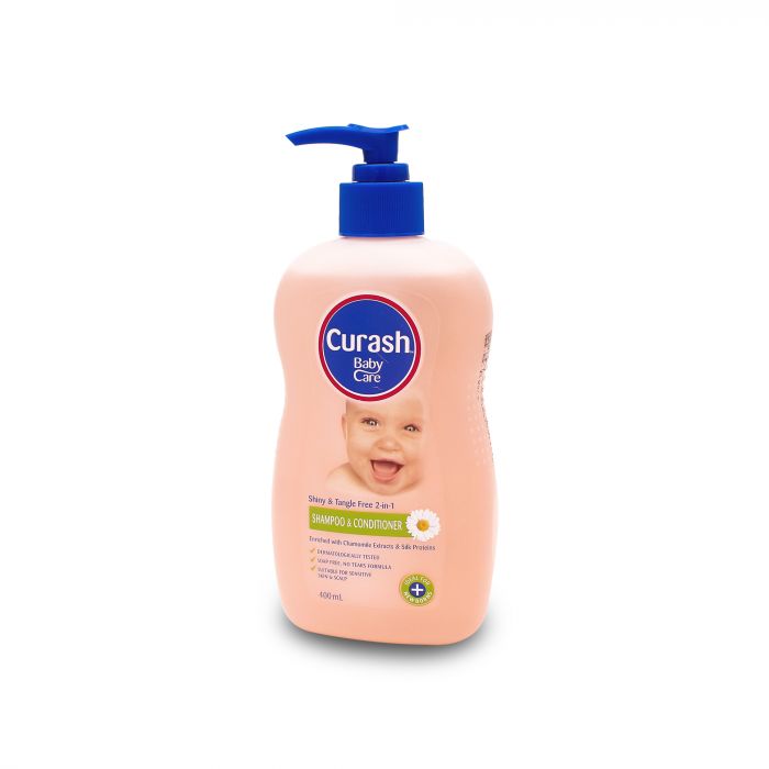 CURASH SHAMPOO & CONDITIONER 400ML
