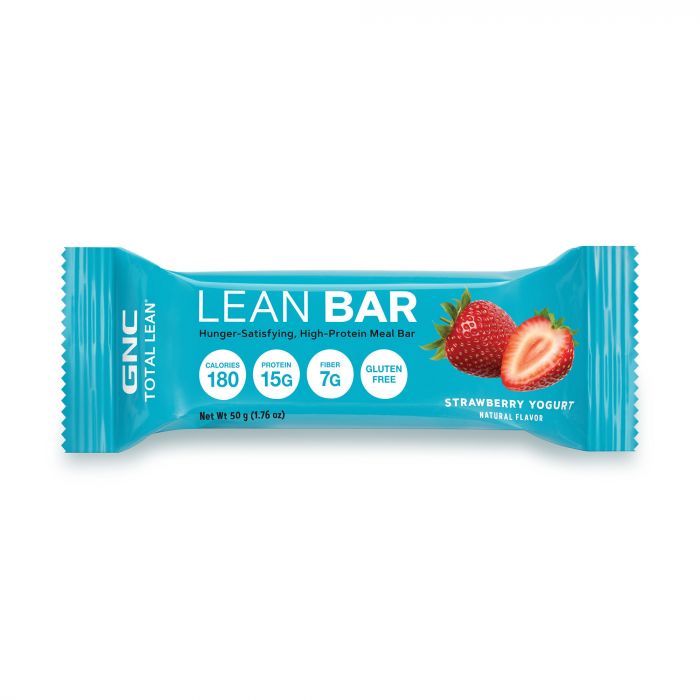 GNC LEAN HUNGER SATISFYING HIGH PROTEIN LEAN BAR STRAWBERRY 50G