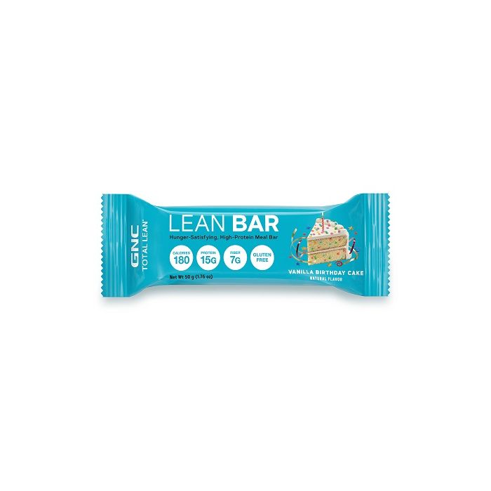 GNC LEAN BAR VANILA BIRTHDAY 50G 496863