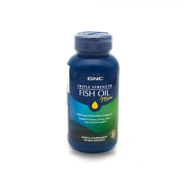 GNC TRIPLE STRENGTH OMEGA 1560 60 SOFT GEL