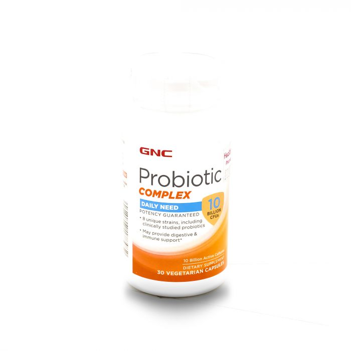 GNC PROBIOTIC COMPLEX 10BIL DAILY 30VEG 