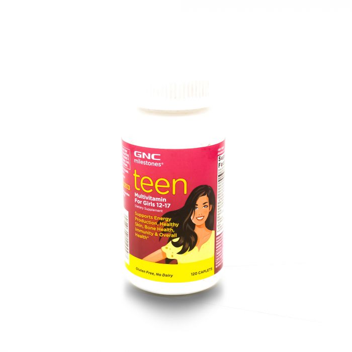 GNC TEEN MULTIVITAMIN FOR GIRLS 120CAP 