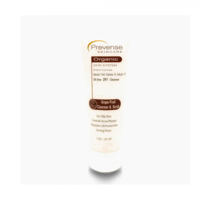 PREVENSE GRAPE SCRUB & CLEANSER