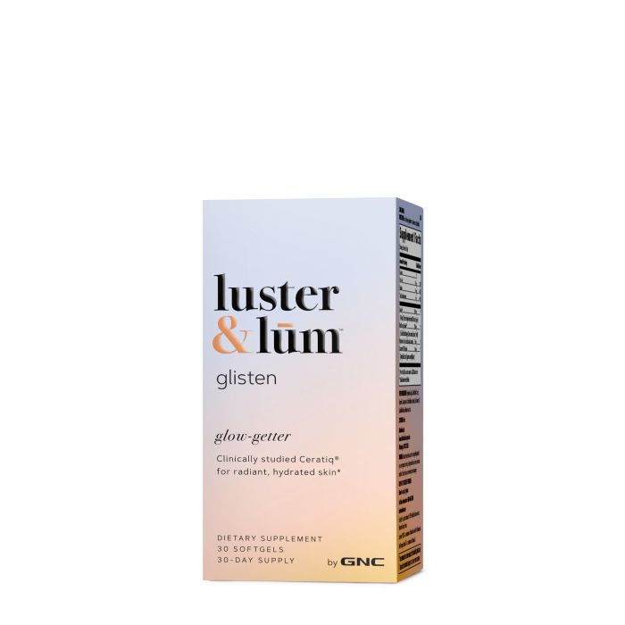 GNC LUSTER & LUM GLISTEN SOFTGELS 611436