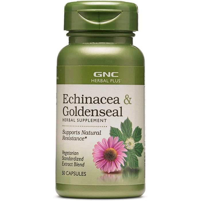 GNC ECHINACEA GOLDEDSEAL 50S 194142