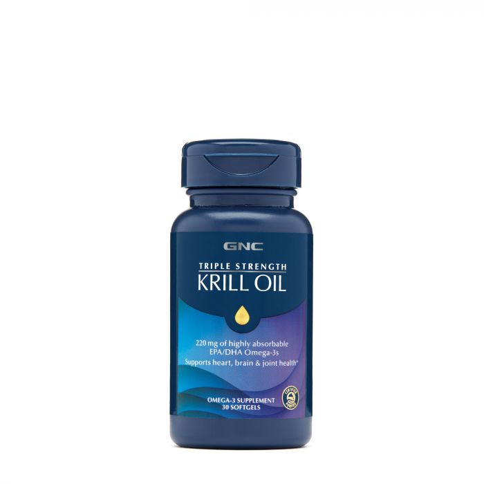 GNC TRIPLE STRENGTH KRILL OIL 00735822