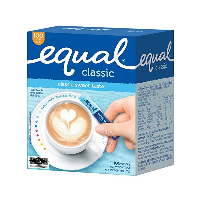EQUAL SWEETNER 100S SACHETS