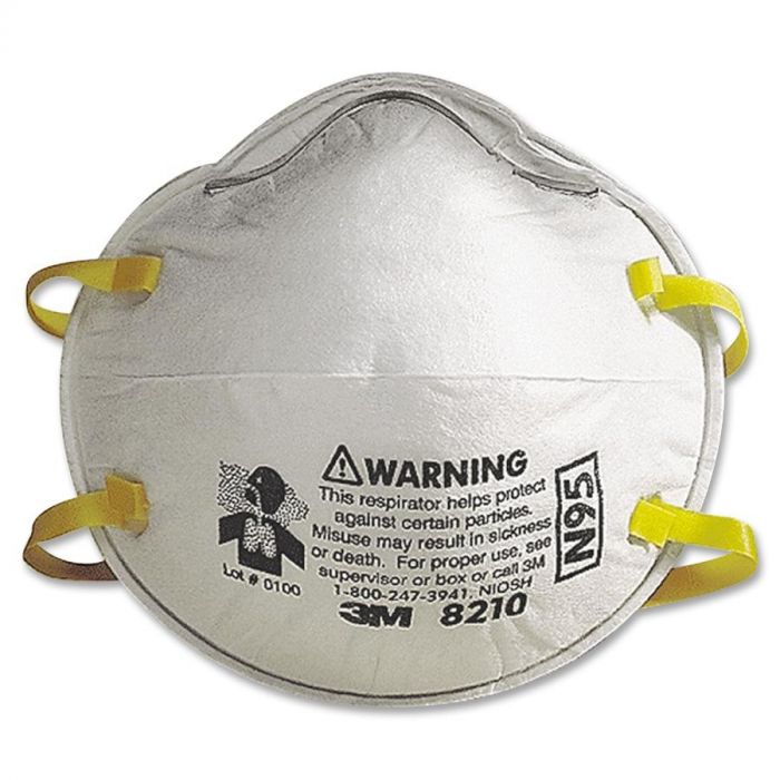 N95 RESPIRATOR DUST MASK (3M 8210PBI-A N95) 20S