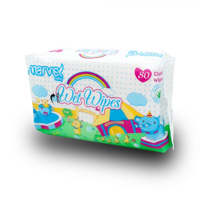 MARVEL WET WIPES 80PCS