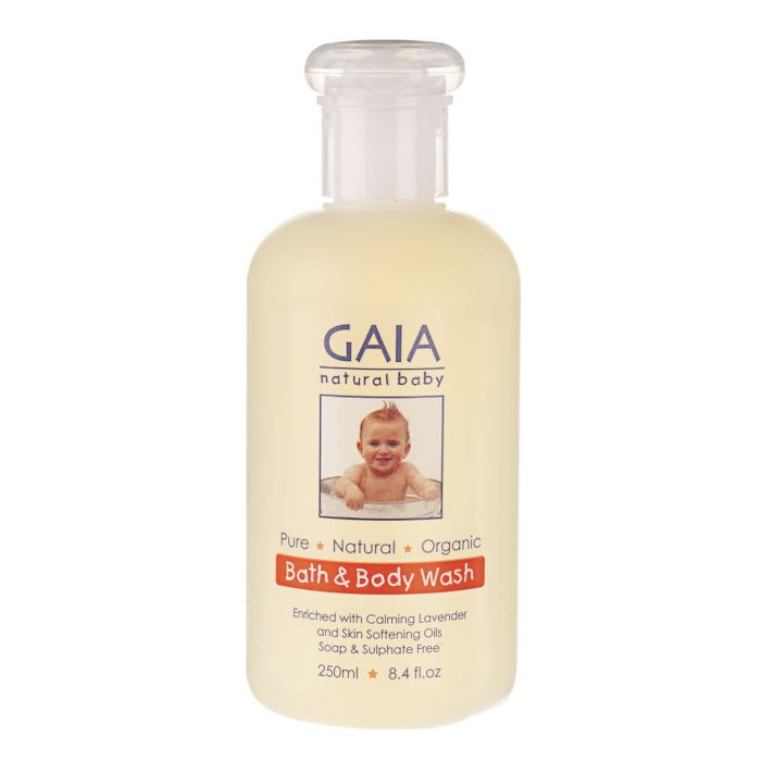 GAIA  BABY BATH  BODY WASH 250ML