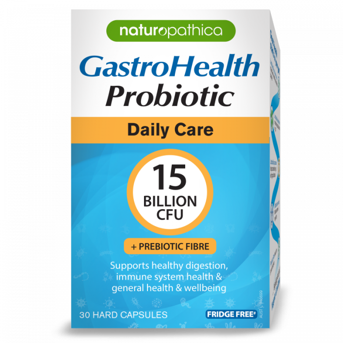 NATUROPATHICA GASTROHEALTH PROBIOTIC CAP 30S