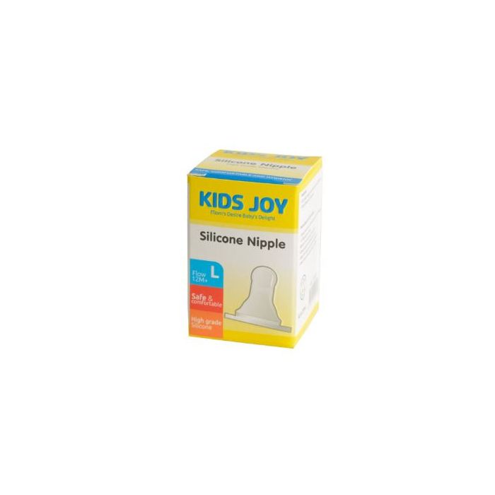 KIDS JOY SILICONE NIPPLE- L