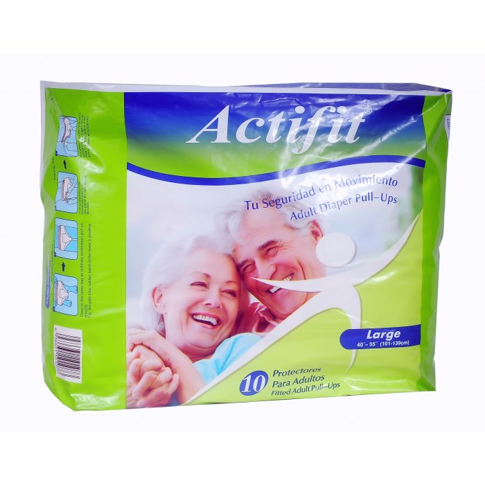 ACTIFIT ADULT DIAPER PULL-UP 10 P LARGE