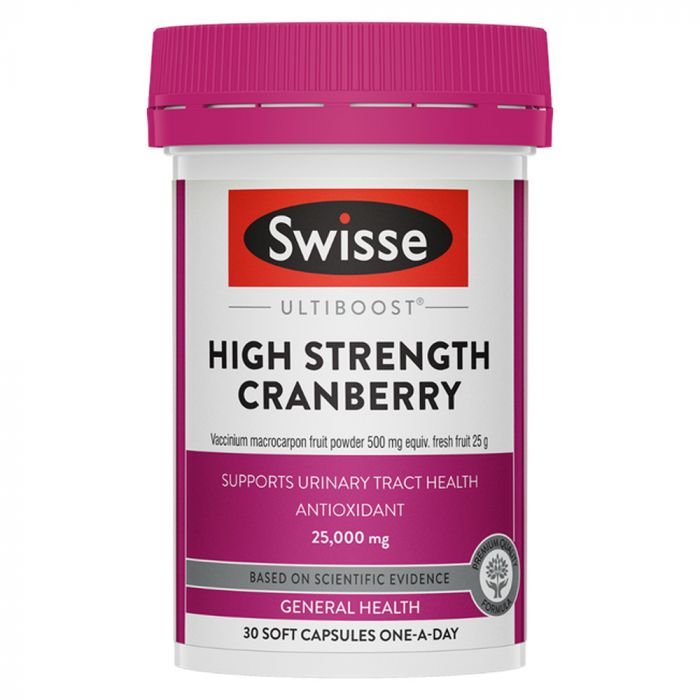 Swisse Ultiboost High Strength Cranberry 25000mg Capsule