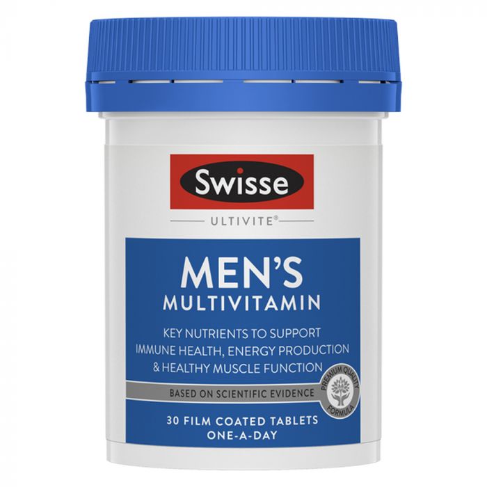 SWISSE MENS MULTIVITAMINS TAB 30S