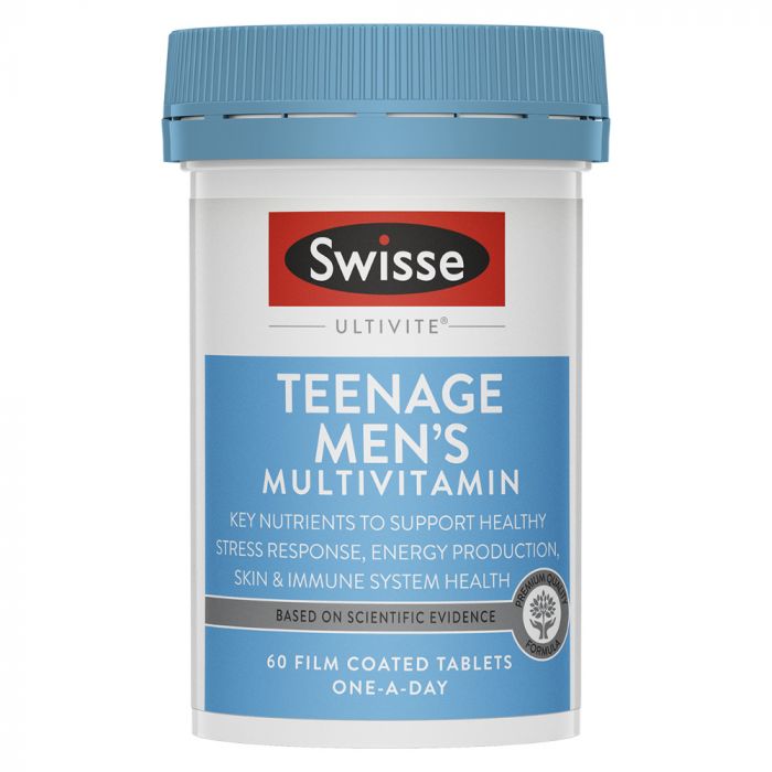 SWISSE ULTIVITE TEENAGE MENS MULTIVITAMIN 60 TAB