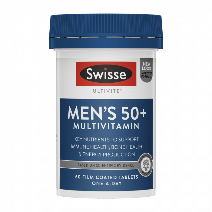 SWISSE ULTIVITE MEN'S 50+ MULTIVITAMIN 60S