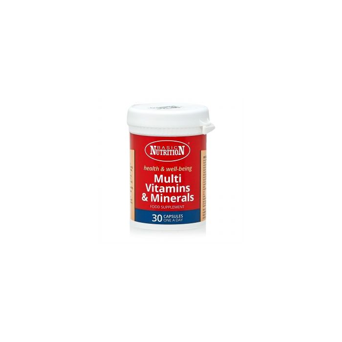 BASIC NUTRITION MULTIVITAMINS & MINERALS 30'S