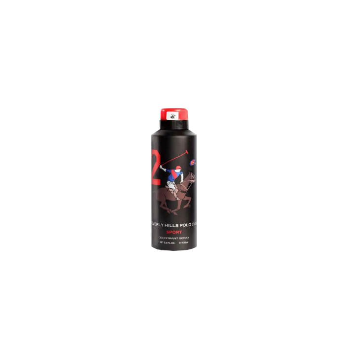 BHPC MENS SPORTS DEO 2 BLACK 175ML