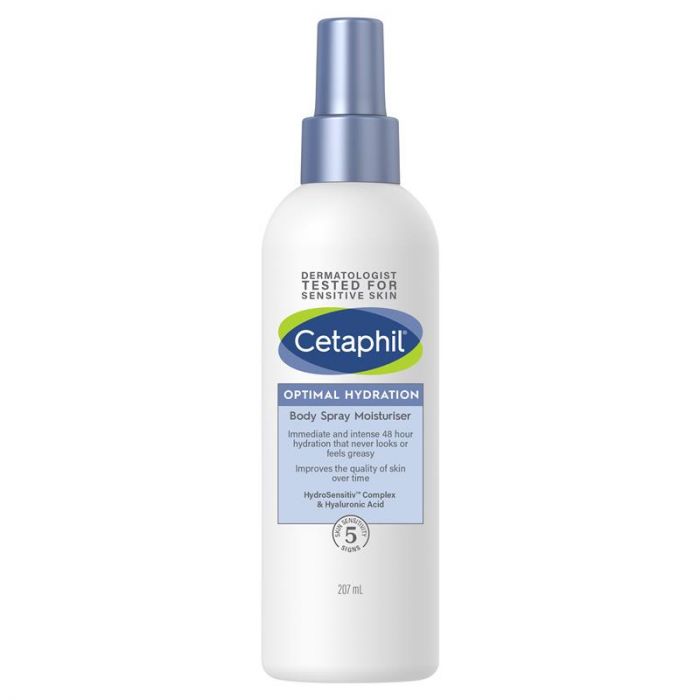 CETAPHIL OPTIMAL HYDRATION BODY SPRAY MOISTURIZER 207ML