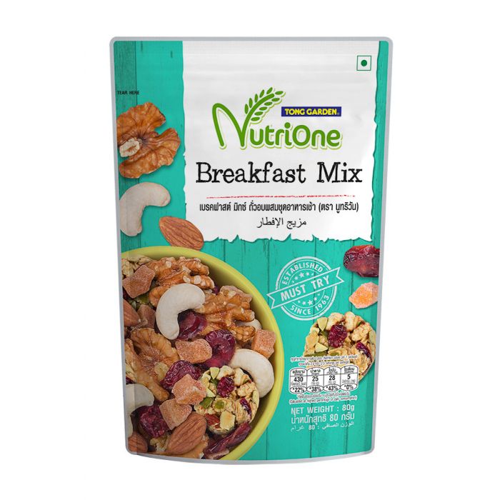 TONG GARDEN BREAKFAST NUTS & FRUITS 80G
