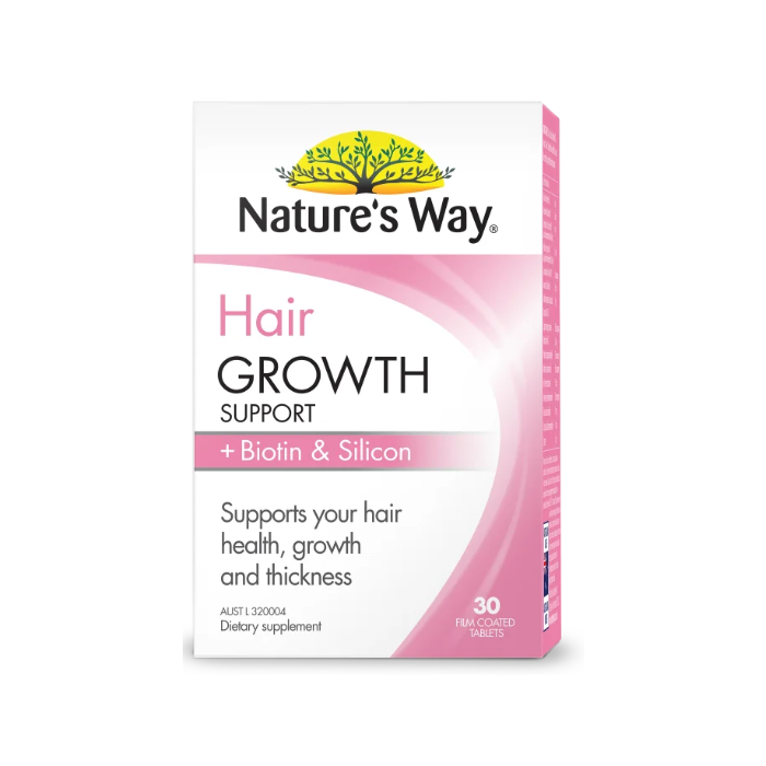 NATURES WAY HAIR GROWTH SUPPORT TAB 30S