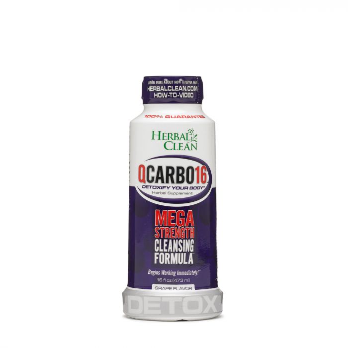HERBAL CLEAN QCARBO 16 GRAPE 473ML 726066
