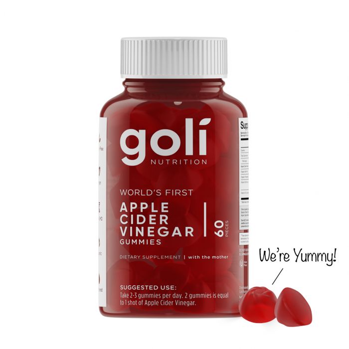 GOLI APPLE CIDER VINEGAR GUMMIES 60S