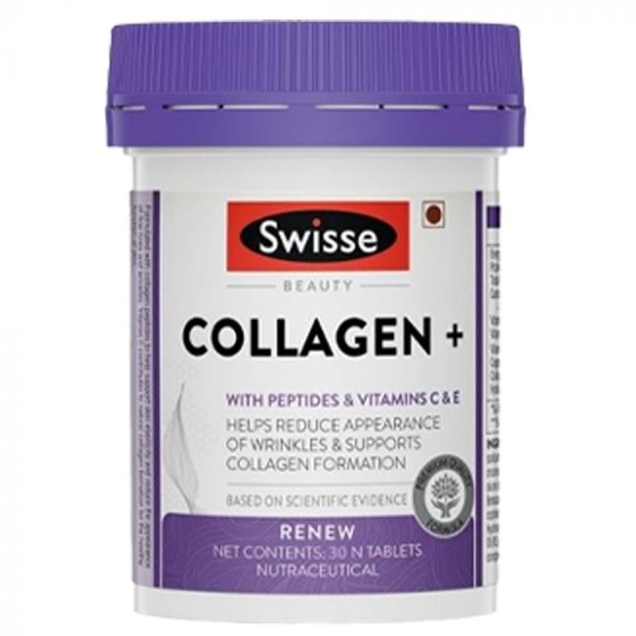 SWISSE BEAUTY COLLAGEN + HYALURONIC ACID 30 TAB