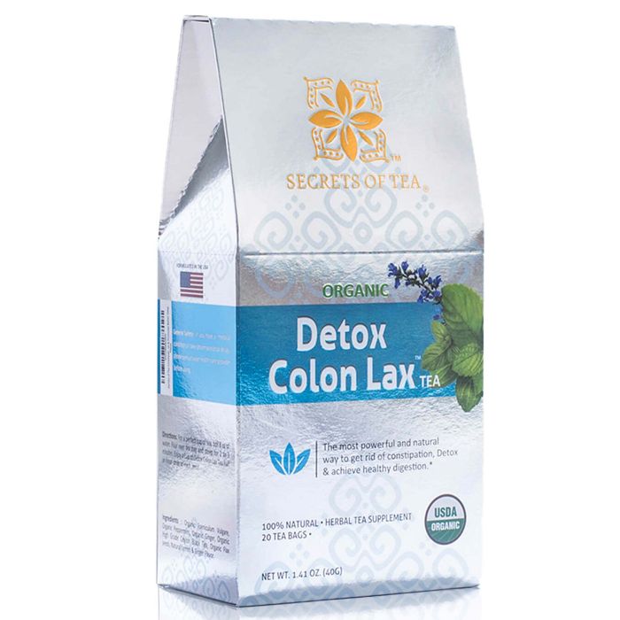 SECRETS OF TEA DETOX COLON LAX 40G