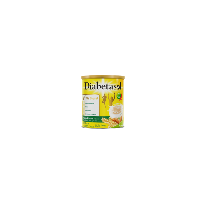 DIABETASOL CREAMY ALMOND 360G