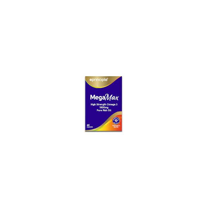 PRINCIPLE MEGAMAX HIGH STRENGTH FISH OIL 60S