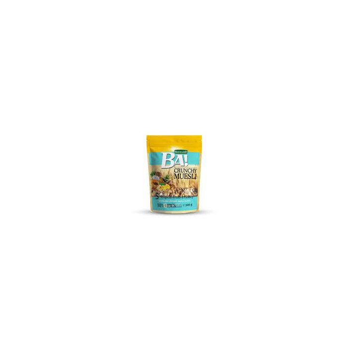 BA CRUNCHY MUESLI 5 TROPICAL FRUITS & HONEY 300G		