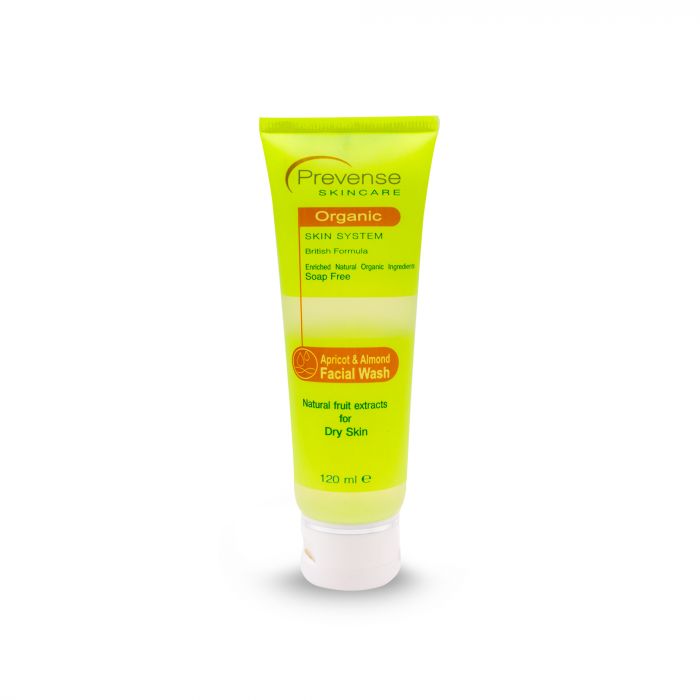 PREVENSE APRICOT & ALMOND FACE WASH 120ML