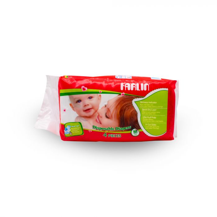 FARLIN MEDIUM DIAPERS 4PIC